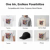 附图.1 Premium DTF Ink Set Brilliant Colors & Ultra Soft Feel