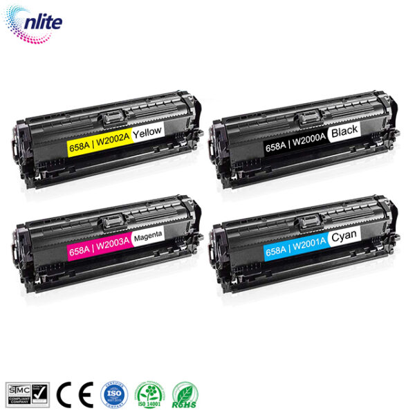 658A Genuine Toner Cartridges Replacement W2000A Black Toner Cartridge for HP